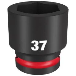 Milwaukee Shockwave Impact Duty 3/4" Drive 37mm Standard 6 Point Socket 49-66-6375