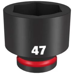 Milwaukee Shockwave Impact Duty 3/4" Drive 47mm Standard 6 Point Socket 49-66-6385