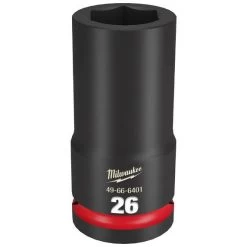 Milwaukee Shockwave Impact Duty 3/4" Drive 26mm Deep 6 Point Socket 49-66-6401