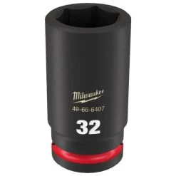 Milwaukee Shockwave Impact Duty 3/4" Drive 32mm Deep 6 Point Socket 49-66-6407