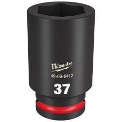 Milwaukee Shockwave Impact Duty 3/4" Drive 37mm Deep 6 Point Socket 49-66-6412