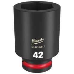 Milwaukee Shockwave Impact Duty 3/4" Drive 42mm Deep 6 Point Socket 49-66-6417