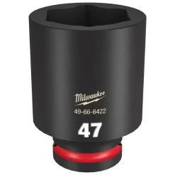 Milwaukee Shockwave Impact Duty 3/4" Drive 47mm Deep 6 Point Socket 49-66-6422