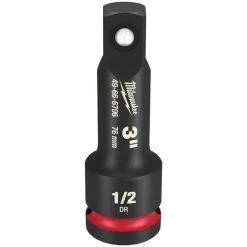Milwaukee Shockwave Impact Duty 1/2" Drive 3" Socket Extension 49-66-6706