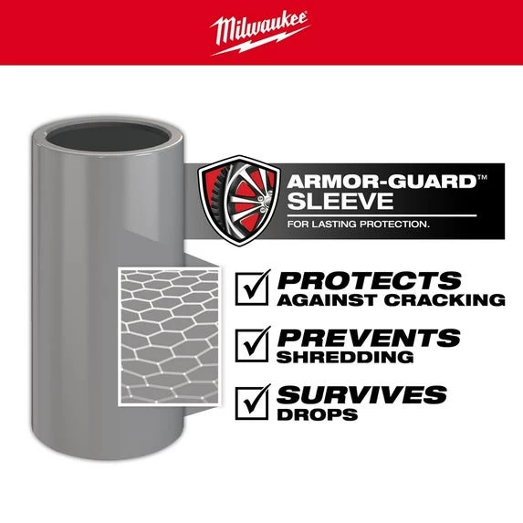 Milwaukee SHOCKWAVE Impact Duty™ 1/2 Drive SAE & Metric 9PC Lug Nut Wheel Socket Set 49-66-7832 - Image 7