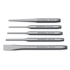Gearwrench 5 Piece Punch And Chisel Set 82304
