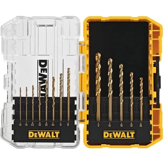 DeWalt 13Pc. Titanium Drill Bit Set DW1363