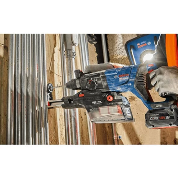 Bosch 18V Brushless Connected-Ready SDS-plus® Bulldog™ 1-1/8 In. Rotary Hammer Kit With CORE18V 8.0 Ah PROFACTOR Performance Batteries GBH18V-28DCK24 - Image 5