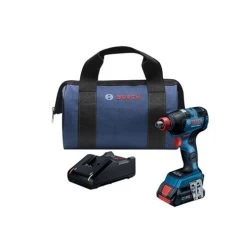 Bosch 18V Brushless FREAK 1/4" & 1/2" Socket Ready Impact Driver Kit W/ (1) 4.0 Ah CORE Compact Battery GDX18V-1800CB15