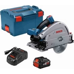 Bosch PROFACTOR 18V Plunge Cut 5-1/2" Track Circular Saw Brushless (8.0Ah) Kit GKT18V-20GCL14