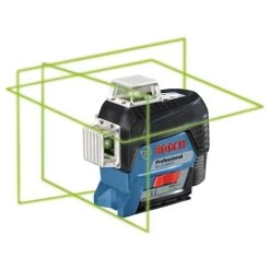 Bosch 360° Green Beam 12V Three-Plane Leveling Line Laser GLL3-330CG