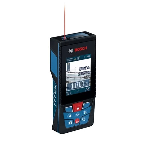 Bosch Blaze Outdoor 400' Connected Li-Ion Laser Measure W/ Camera GLM400CL