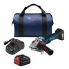 Bosch 18V Brushless 4-1/2 – 5 In. Angle Grinder Kit With CORE18V 8.0 Ah PROFACTOR Performance Battery GWS18V-10B14