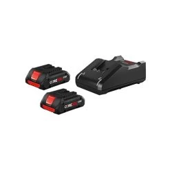Bosch 18V CORE18V Starter Kit With (2) CORE18V 4.0 Ah Compact Batteries GXS18V-11N25