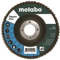Metabo 6" Flapper Plus Flap Disc 80 Grit Type 29 629454000