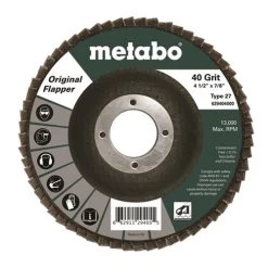 Metabo 4.5" Original Flap Disc 60 Grit Type 27 629468000