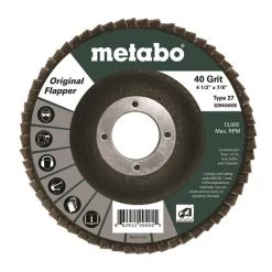 Metabo 4.5" Original Flap Disc 80 Grit Type 27 629469000
