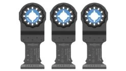 Bosch 1-1/4" Starlock Oscillating Multi Tool Carbide Plunge Cut Blade 3 Pk OSL114C-3