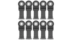 Bosch 1-1/4" Starlock Oscillating Multi Tool Bi-Metal Xtra-clean Plunge Cut Blade 10pk OSL114JF-10