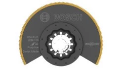 Bosch 3-1/2" Starlock Oscillating Multi Tool Titanium Bi-Metal Segmented Saw Blade OSL312T
